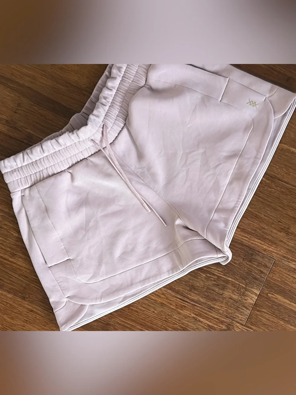 RHONE Women's Athletic Shorts in Dusty Pink